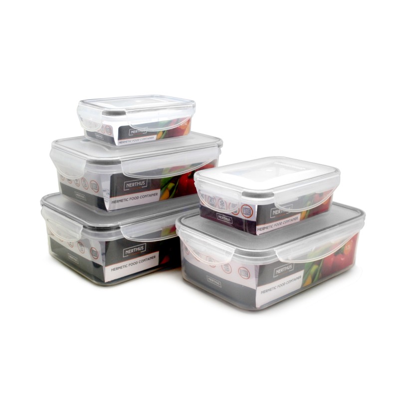 Nerthus Kitchenware Recipiente Hermético 1 5L