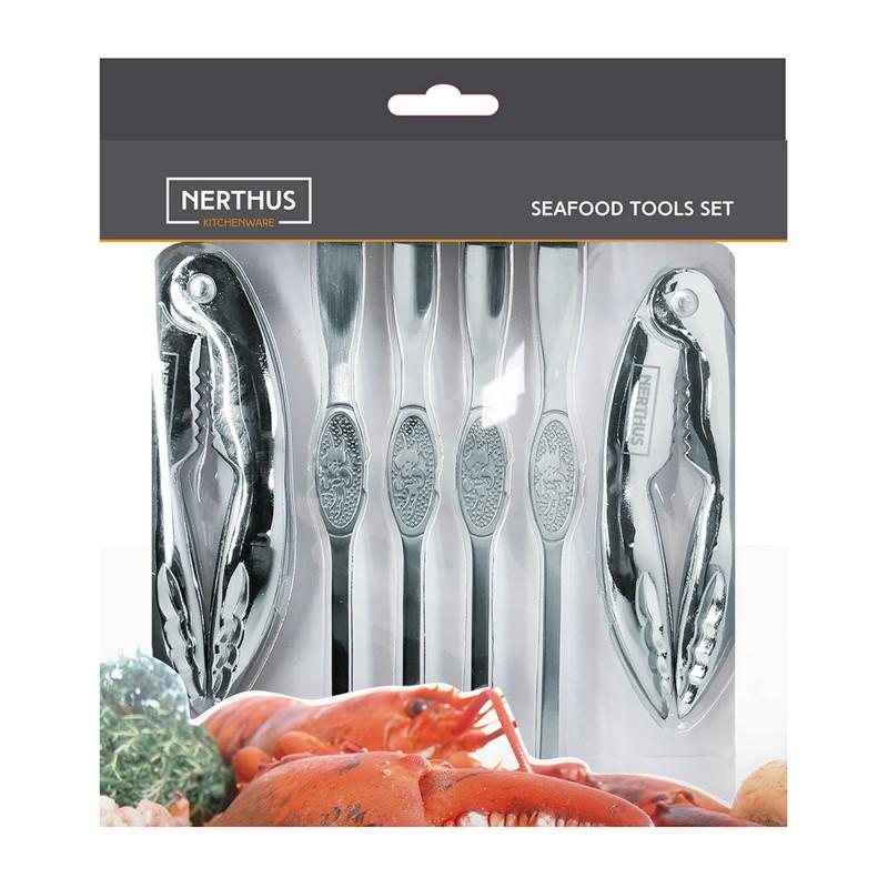 Nerthus Kitchenware Set De Utensilios Para Marisco