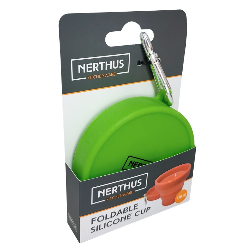Nerthus Kitchenware Vaso Plegable Silicona