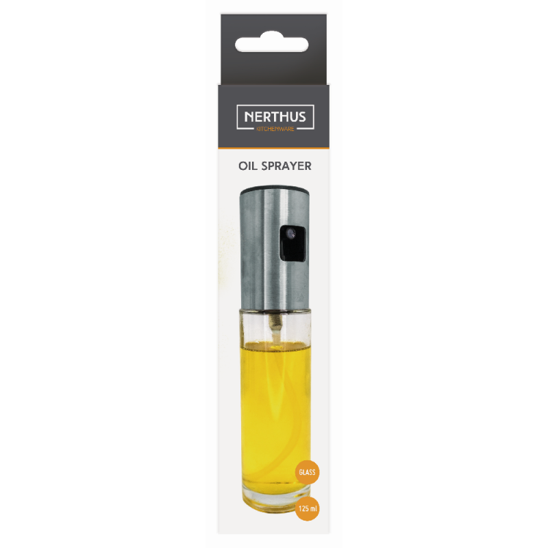 Nerthus Kitchenware Pulverizador Aceite 125 Ml Difusión Ultra Delgada Y Nebulosa Ideal Freidora De Aire