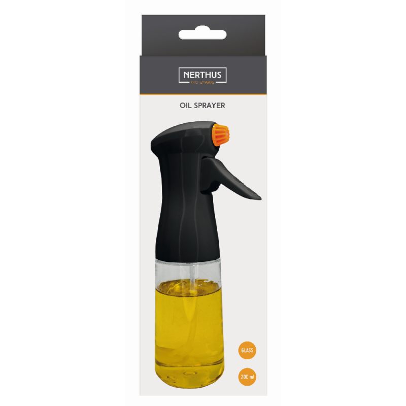 Nerthus Kitchenware Pulverizador Aceite 200 Ml Ideal Para Freidora De Aire
