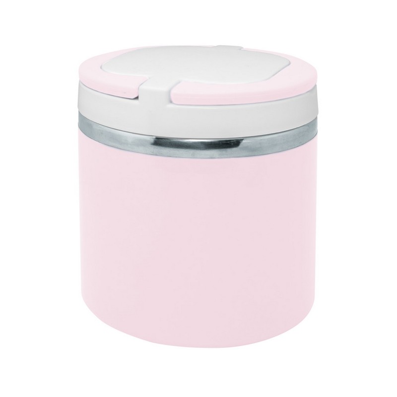nerthus kitchenware Termo doble Pared Acero Inoxidable Rosa Pastel 700 ml