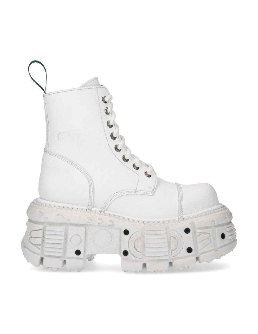 New Rock ANKLE BOOT BLACK IMPERFECT M-TANKMILI083C-V6