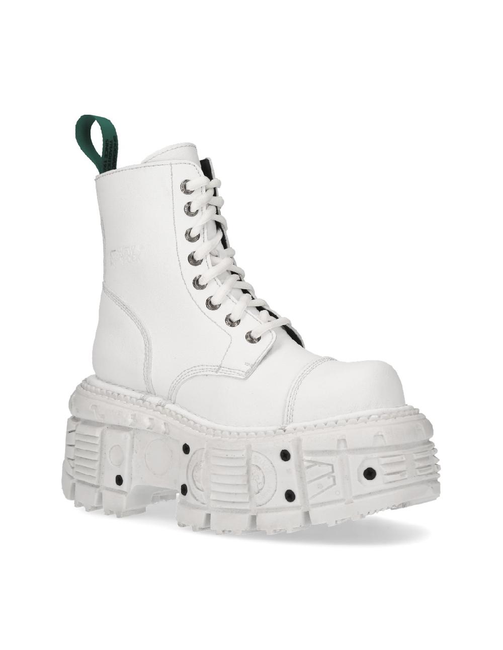 New Rock ANKLE BOOT BLACK IMPERFECT M-TANKMILI083C-V6