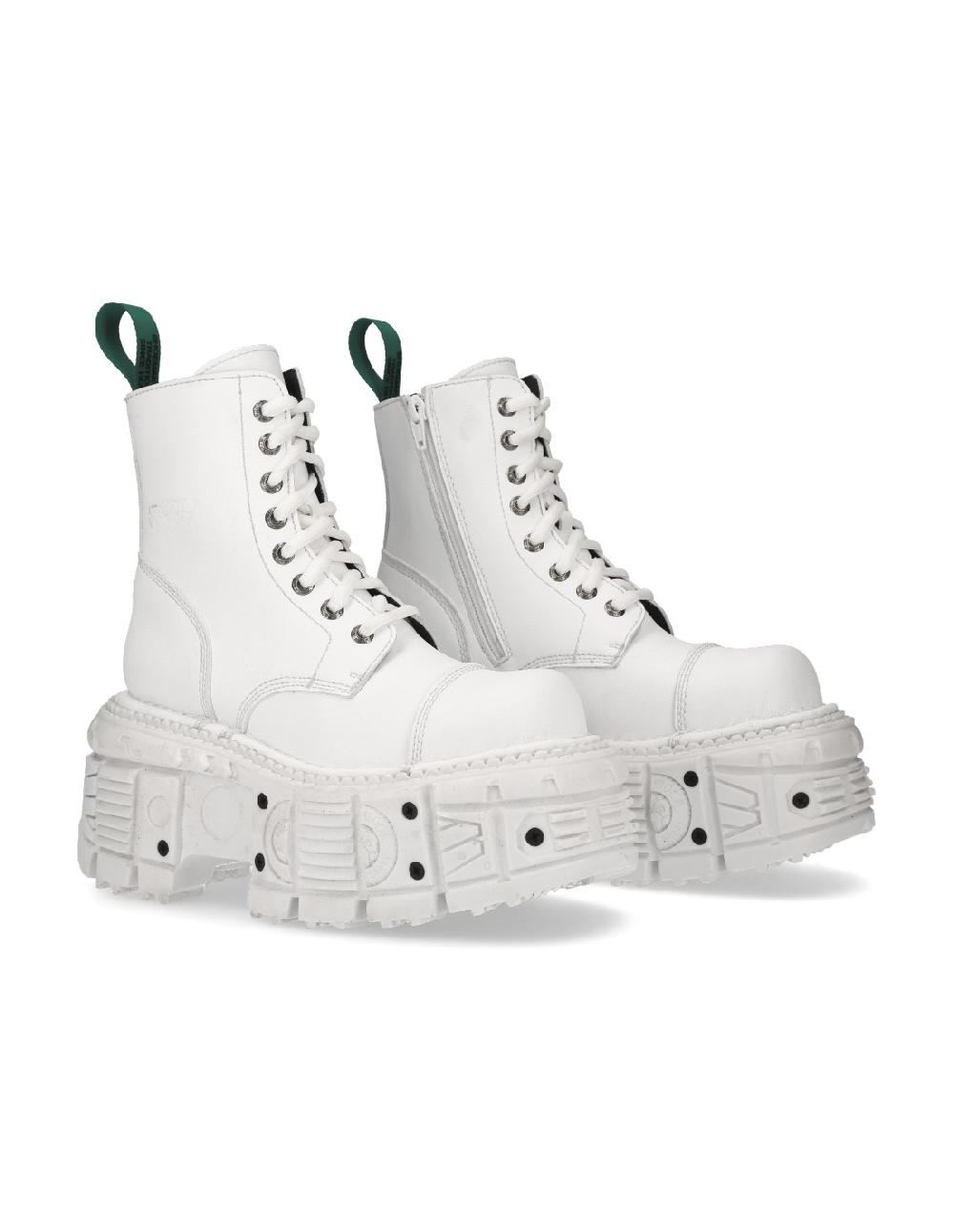 new rock ANKLE BOOT BLACK IMPERFECT M-TANKMILI083C-V6