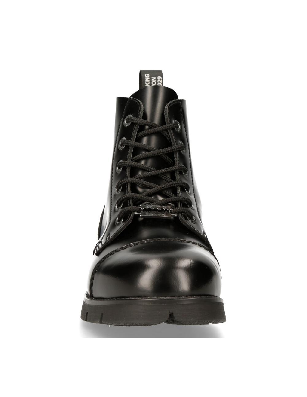 New Rock ANKLE BOOT BLACK RANGER WITH LACES M-RANGER006-S2