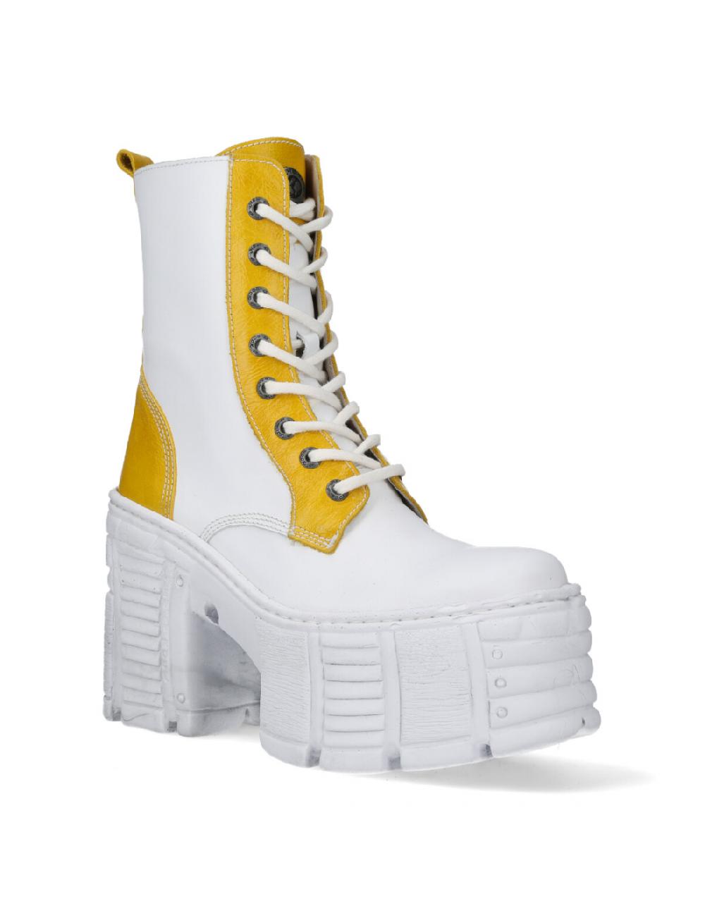 New Rock ANKLE BOOT BLACK TOWER WITH LACES M-TM008-C1
