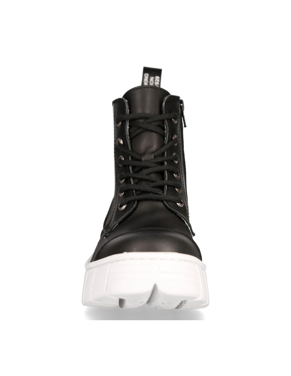New Rock ANKLE BOOT BLACK TOWER WITH LACES M-WALL005-C3