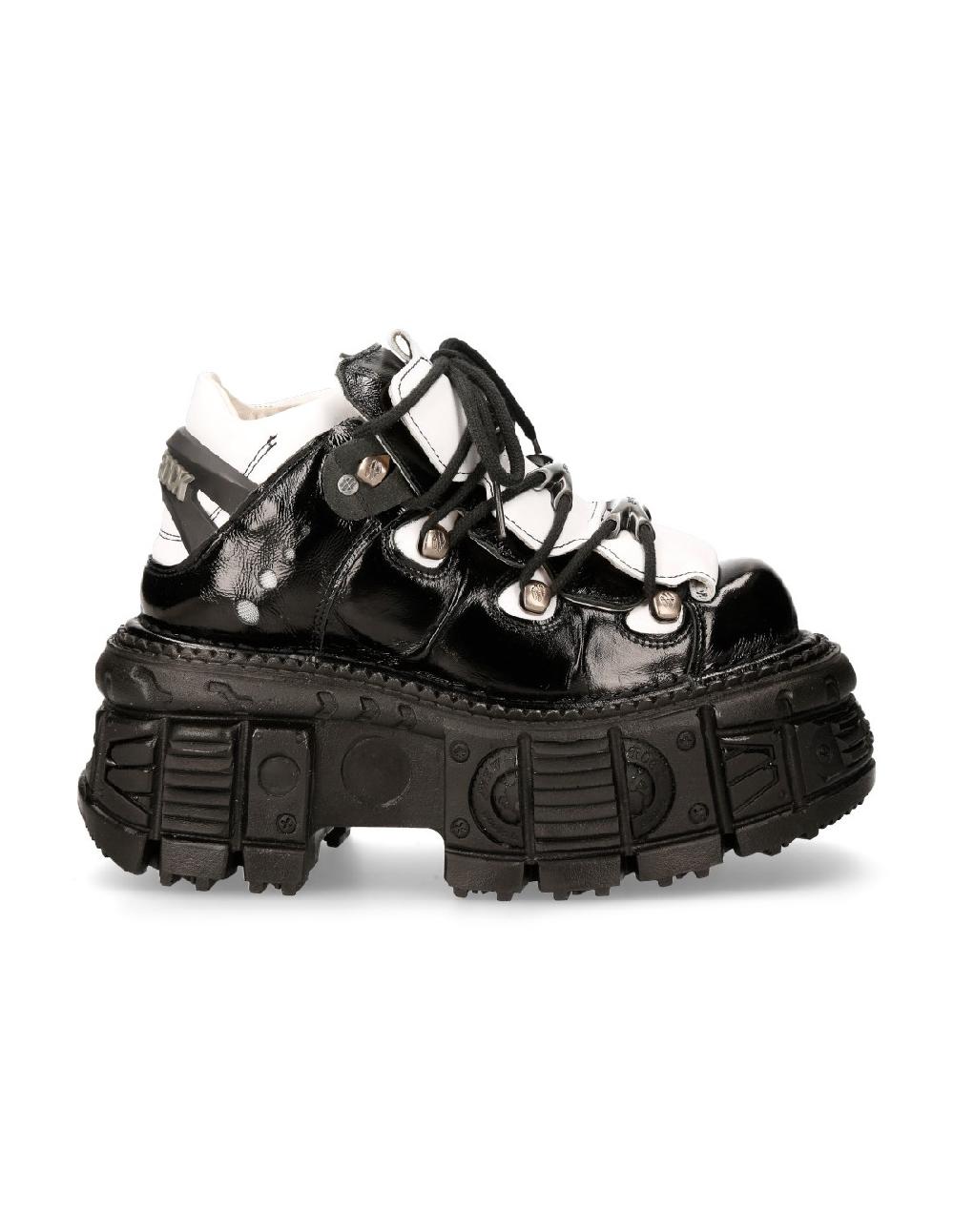 New Rock ANKLE BOOT IMPERFECT WITH LACES M-106-S119