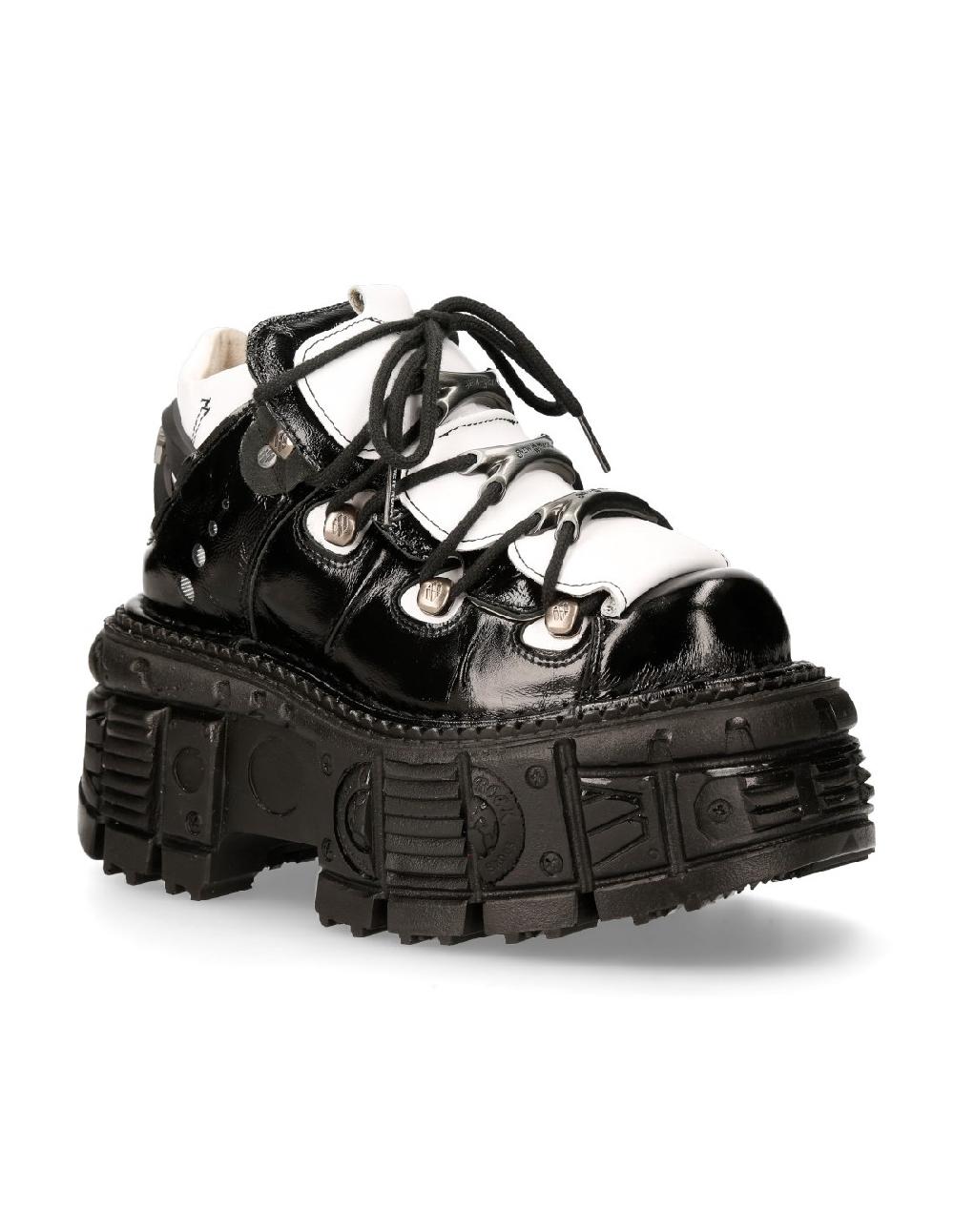 New Rock ANKLE BOOT IMPERFECT WITH LACES M-106-S119