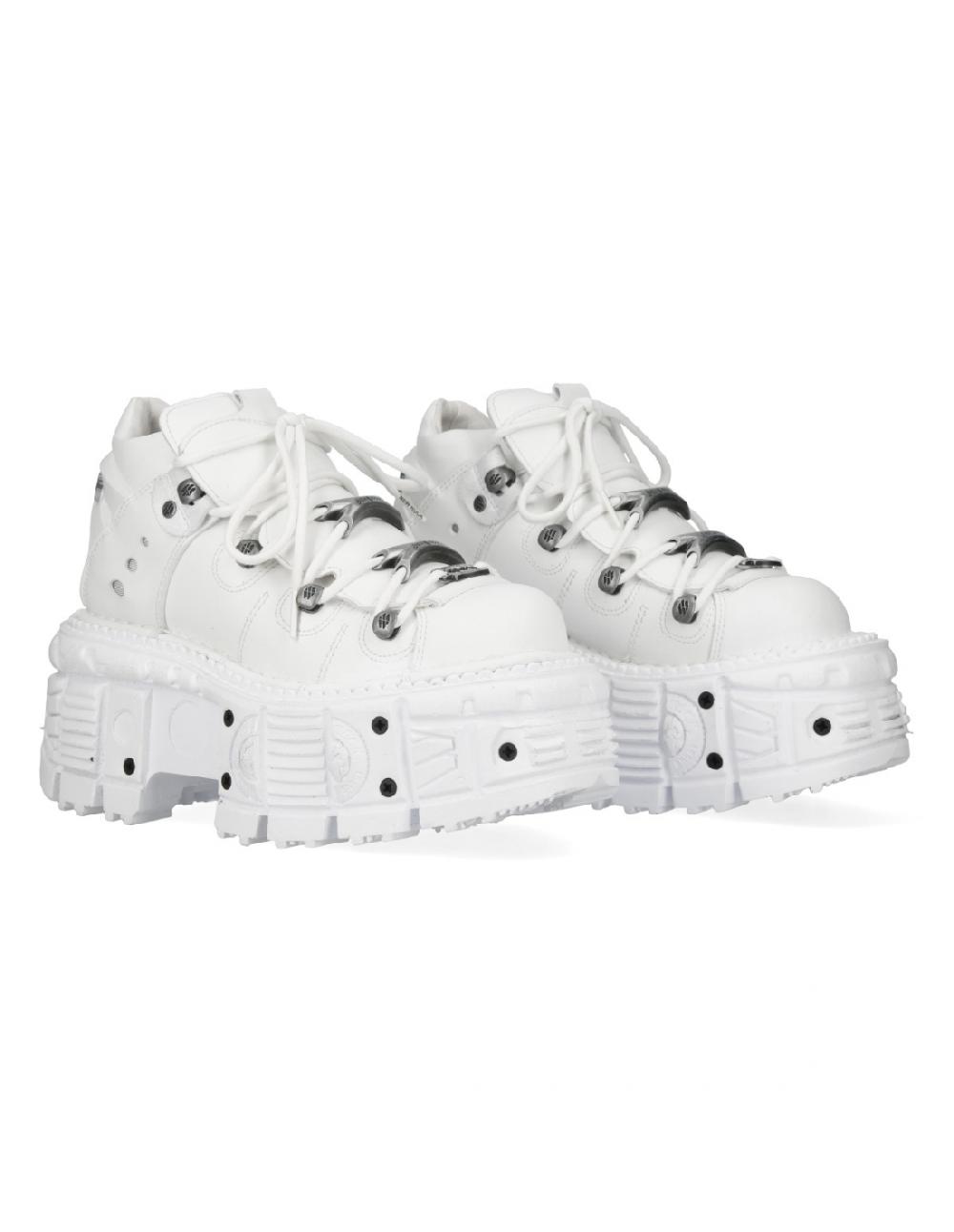 new rock ANKLE BOOT IMPERFECT WITH LACES M-TANK106N-V7