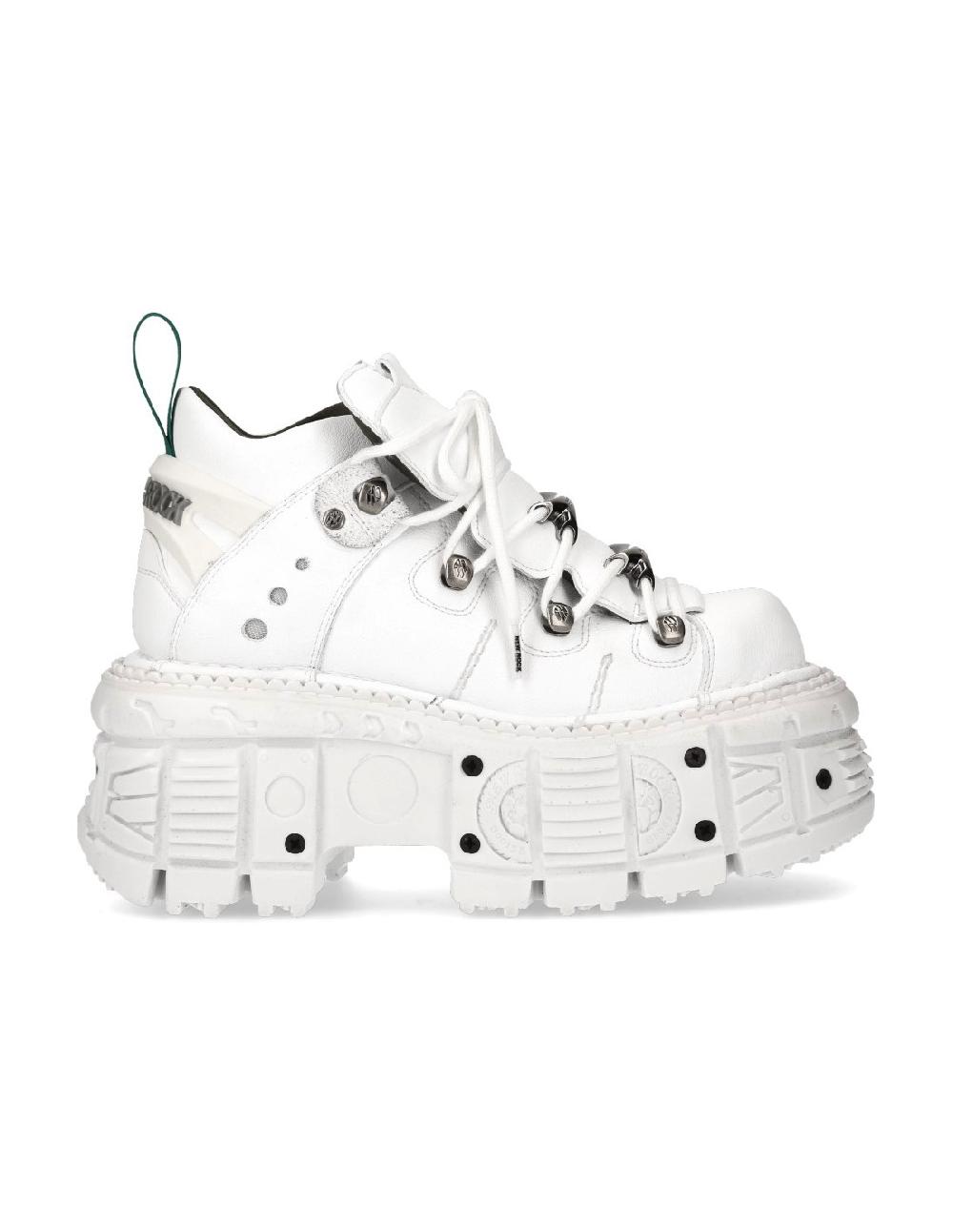 new rock ANKLE BOOT IMPERFECT WITH LACES M-TANK106N-V8