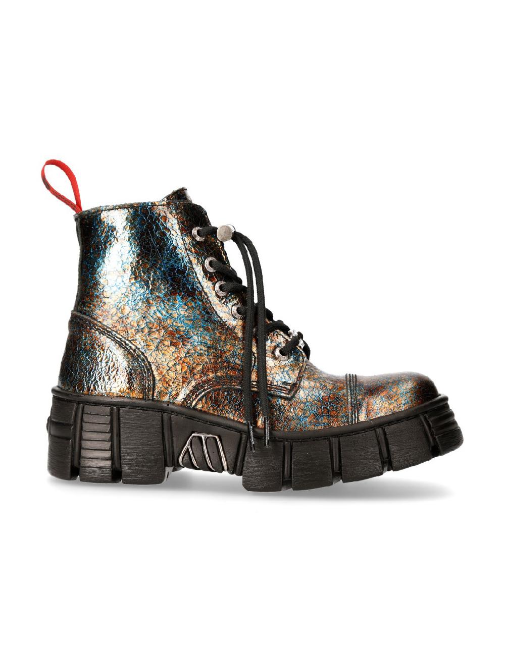 New Rock ANKLE BOOT TOWER WITH LACES M-WALL005CT-C24