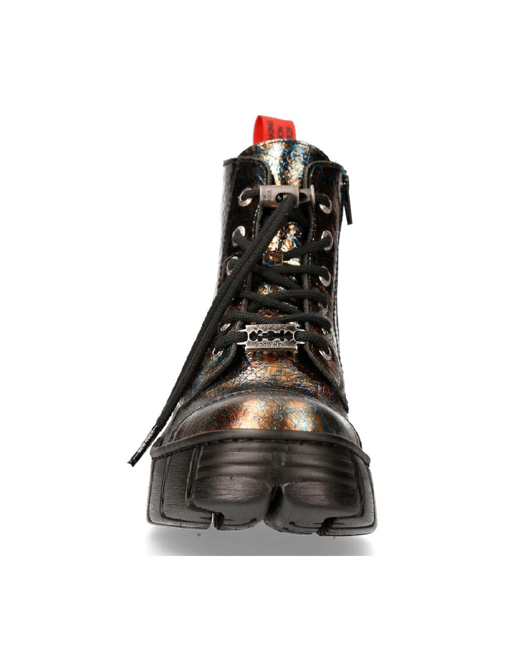 New Rock ANKLE BOOT TOWER WITH LACES M-WALL005CT-C24