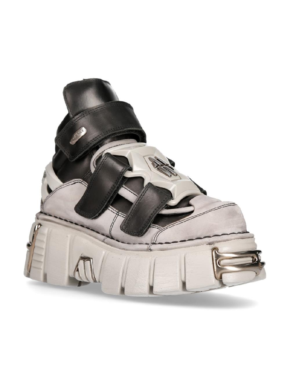 New Rock M.285-S30 TORRE ALASKA PERLA ITALI NEGRO PERLA ACERO