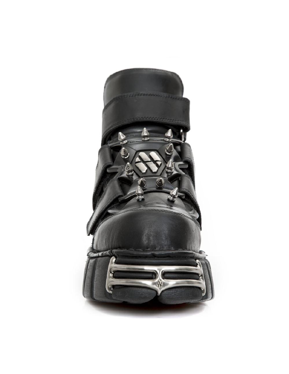 New Rock M.285C-S1 NOMADA NEGRO TORRE NEGRO ACERO N