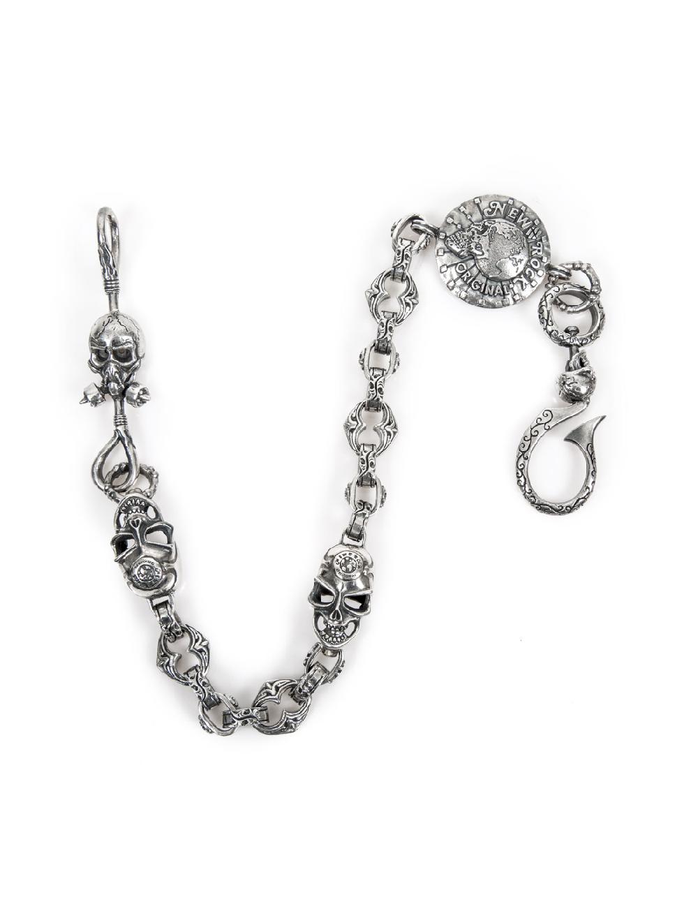 new rock ADORNMENTS M-WALLETCH3-C1