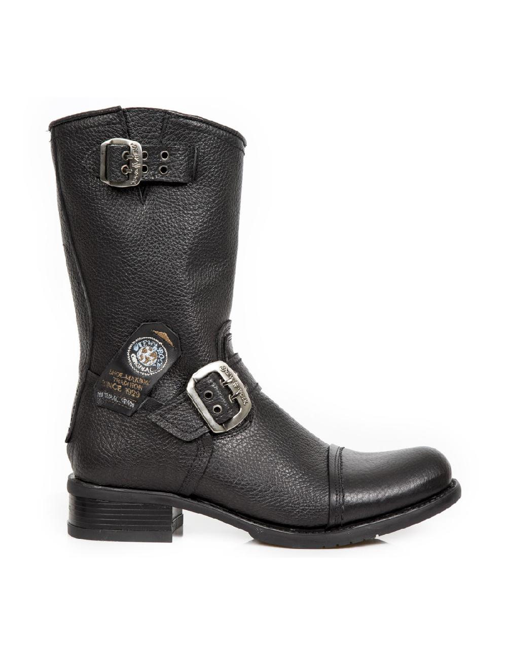 new rock ANKLE BOOT BIKER M-GY01-C22