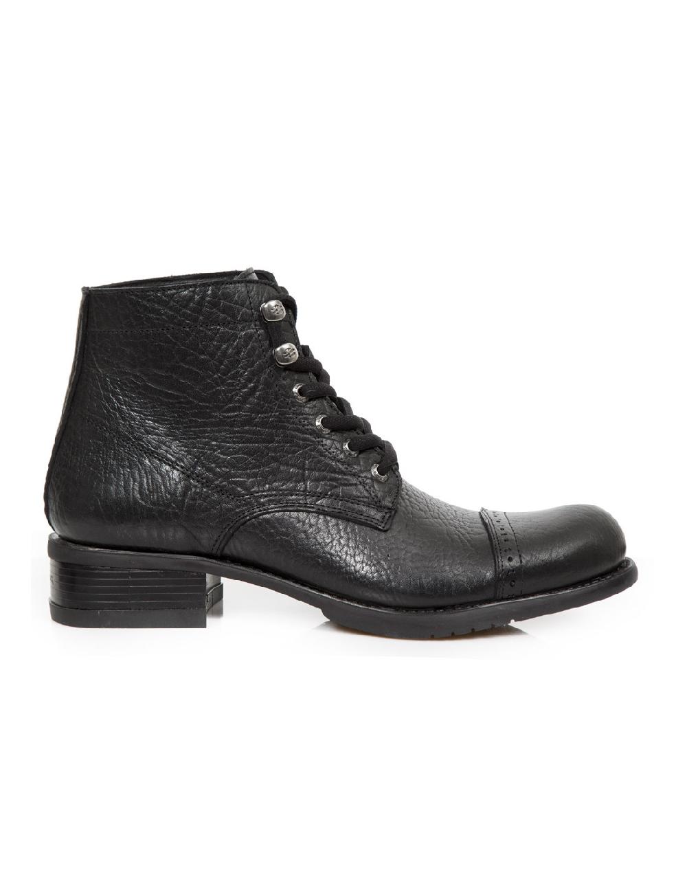new rock ANKLE BOOT BIKER M-GY30-C10