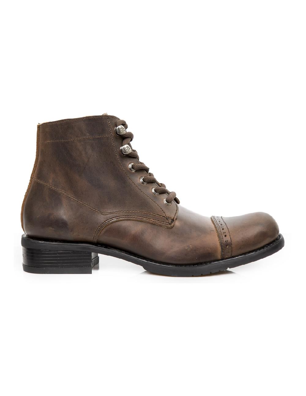 new rock ANKLE BOOT BIKER M-GY30-C12