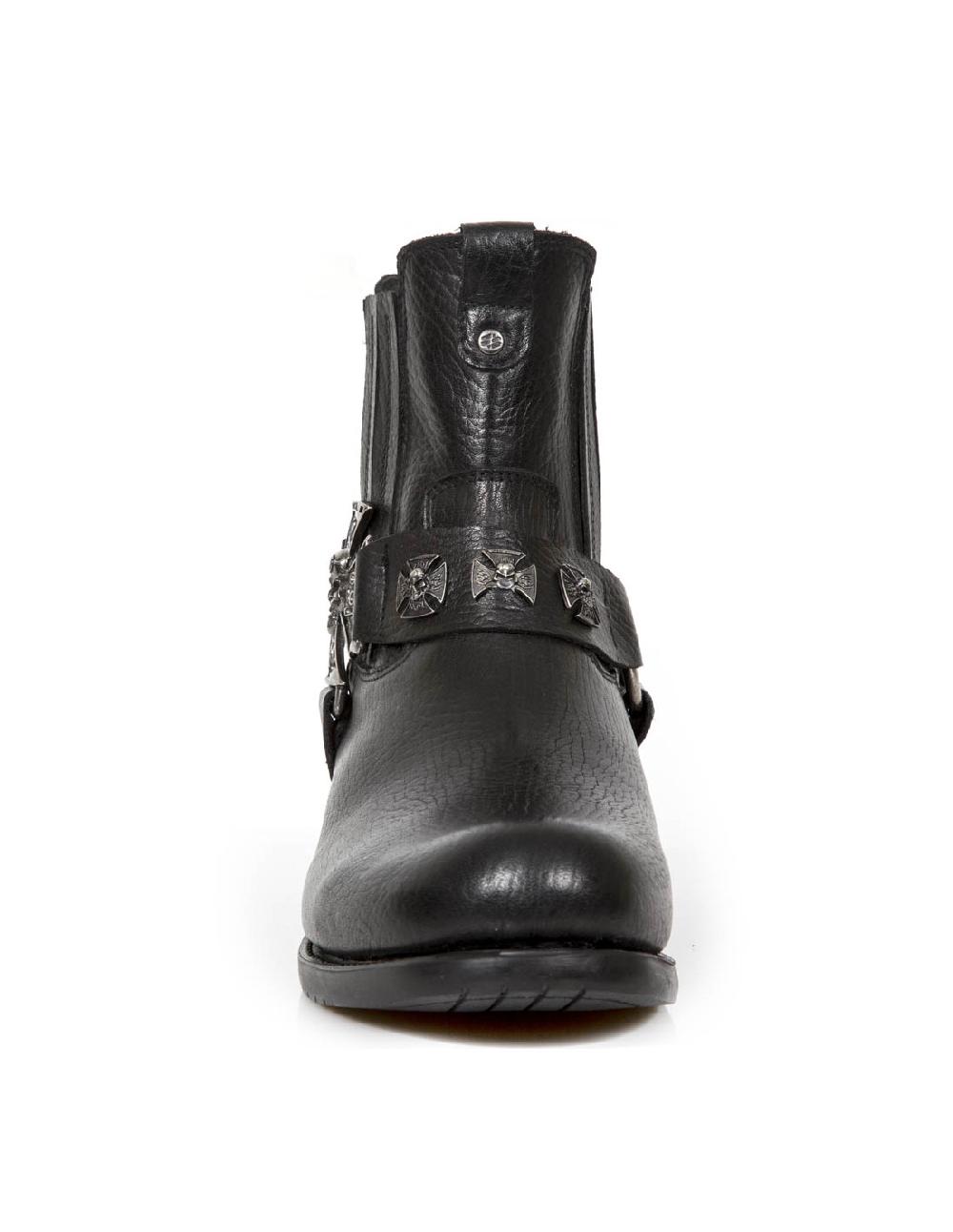 New Rock ANKLE BOOT BIKER M-GY34-S1