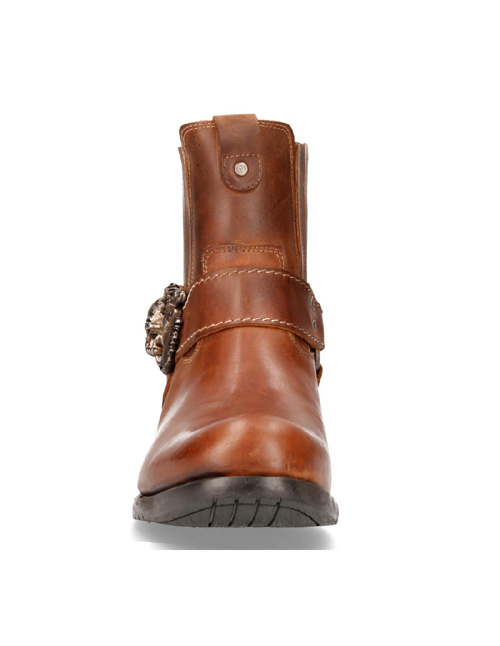 New Rock ANKLE BOOT BIKER M-GY35-S2