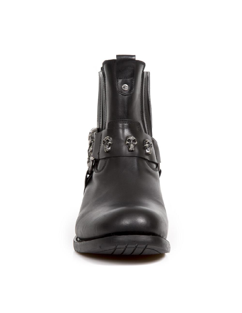 New Rock ANKLE BOOT BIKER M-GY37-C1