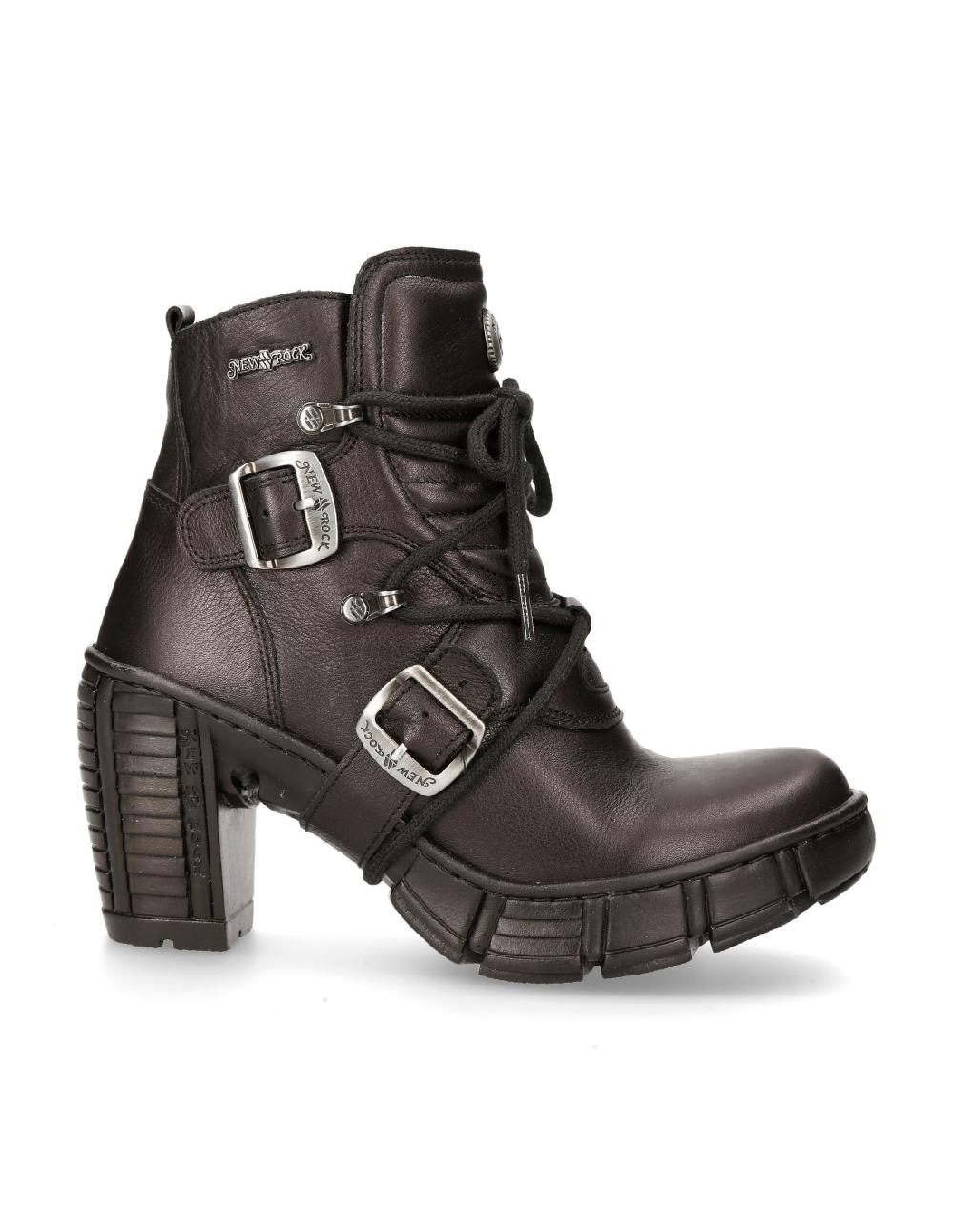 New Rock ANKLE BOOT BLACK M-TRCASCO004-S2
