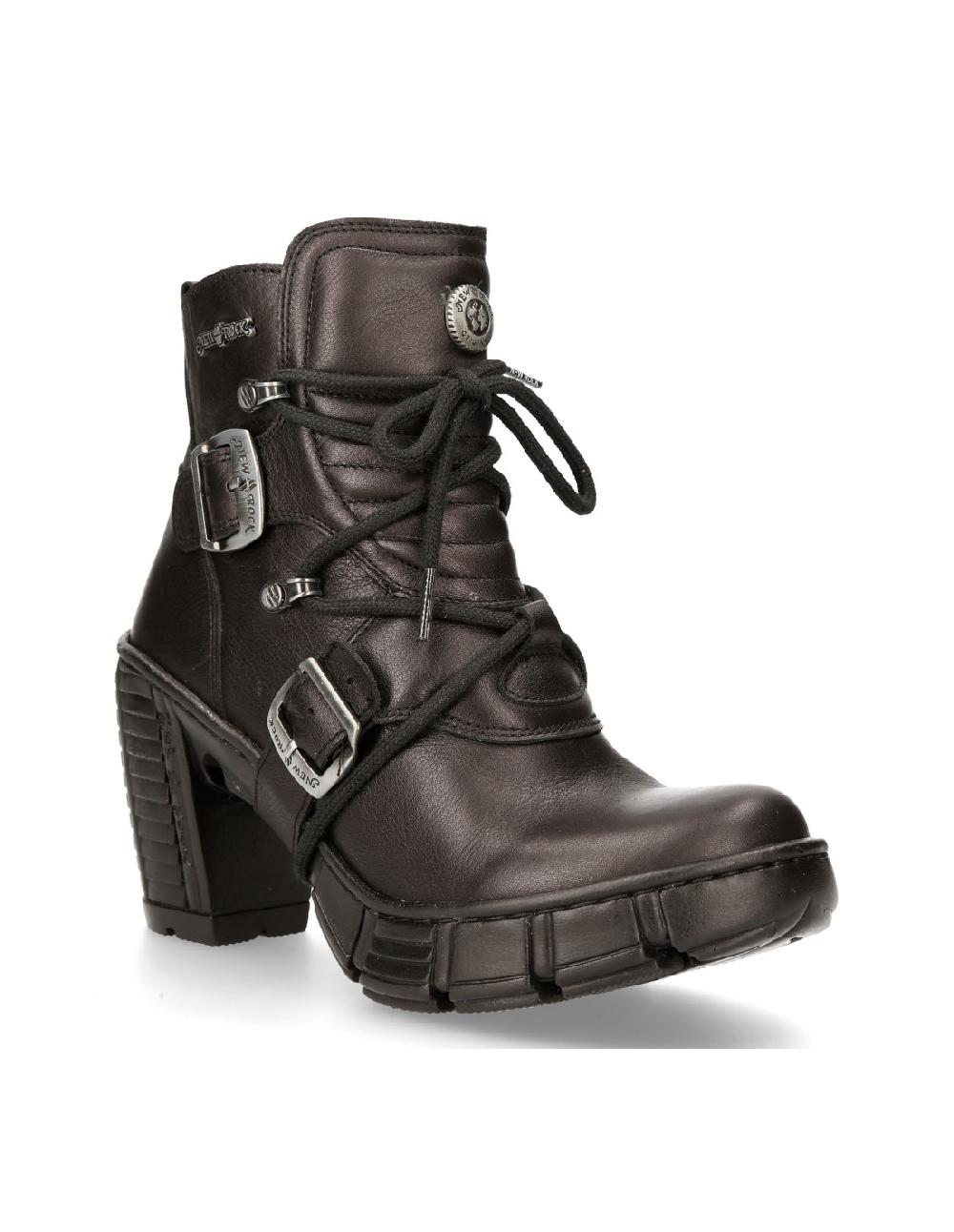 New Rock ANKLE BOOT BLACK M-TRCASCO004-S2