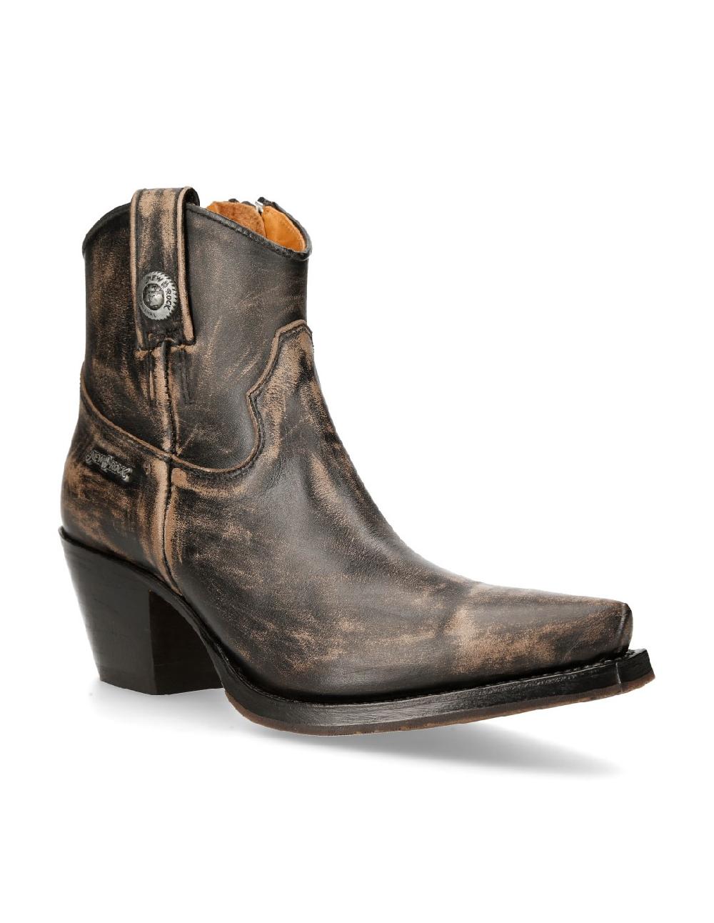 New Rock ANKLE BOOT BLACK SUELA M-7729C-C12