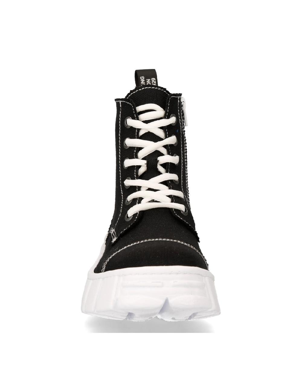 New Rock ANKLE BOOT BLACK TOWER M-WALL005-V30