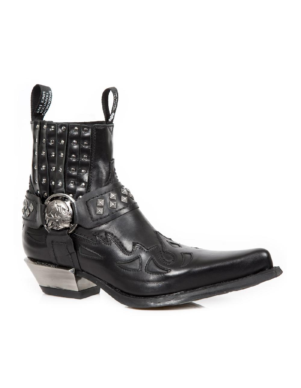 New Rock ANKLE BOOT BLACK WEST M-7950-S9