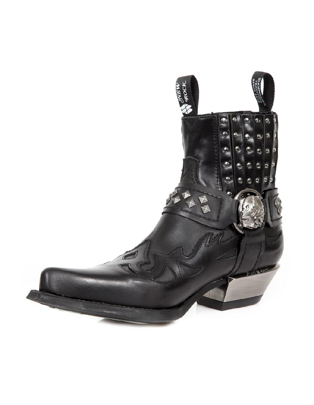 New Rock ANKLE BOOT BLACK WEST M-7950-S9