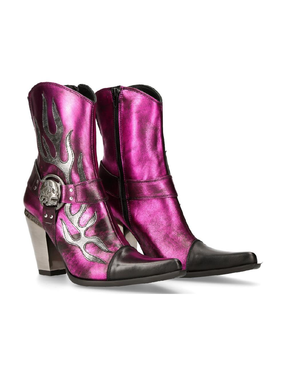 new rock ANKLE BOOT BULL M-7919B-C8