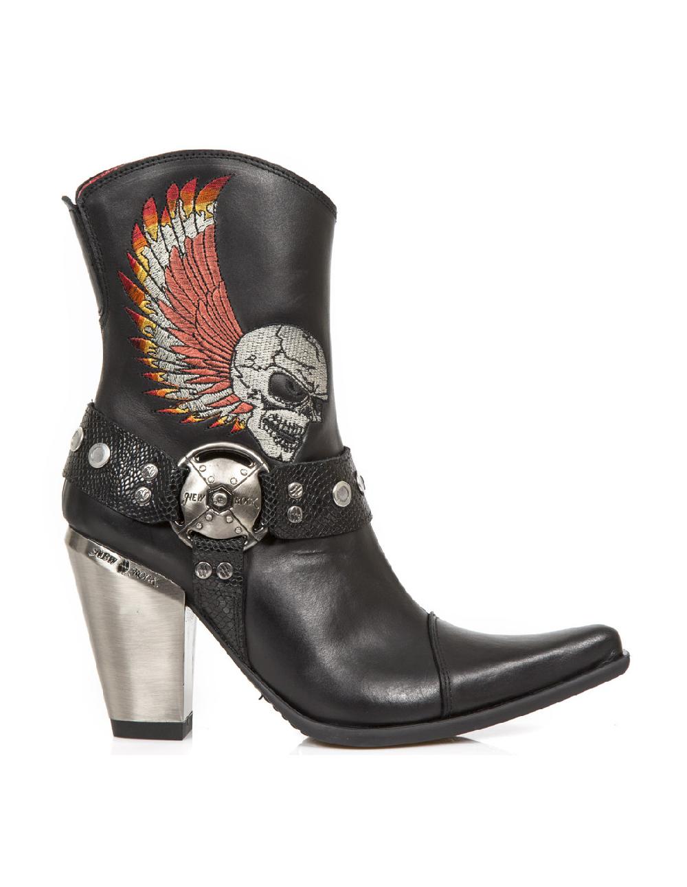 new rock ANKLE BOOT BULL M-BULL006-S1