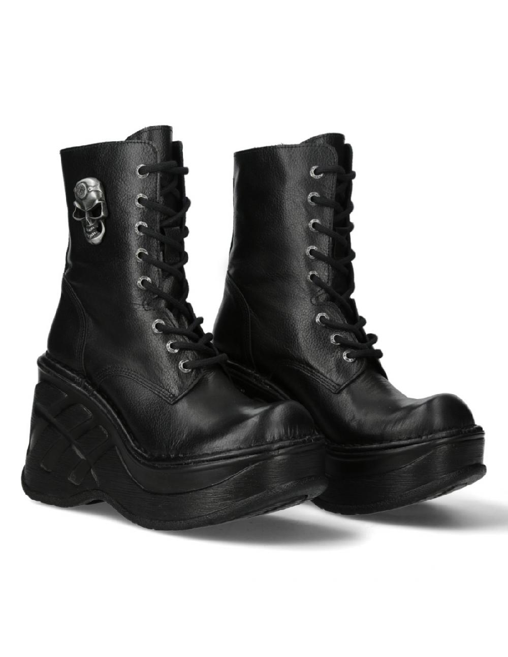 new rock ANKLE BOOT CUÑA M-SP9843-C5