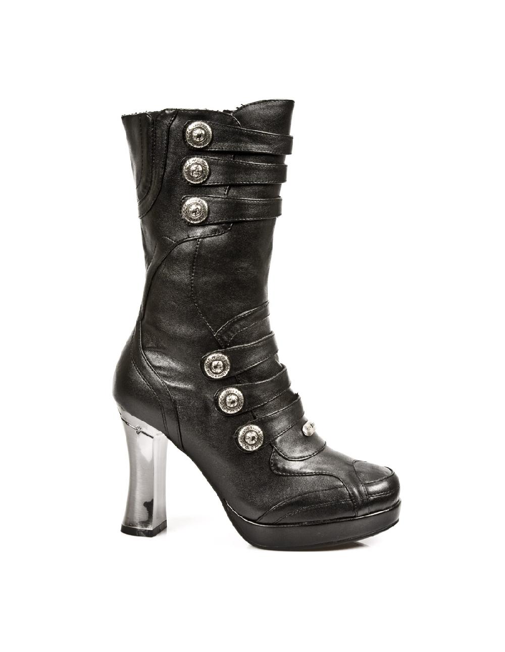 new rock ANKLE BOOT GOTH M-5813-C10