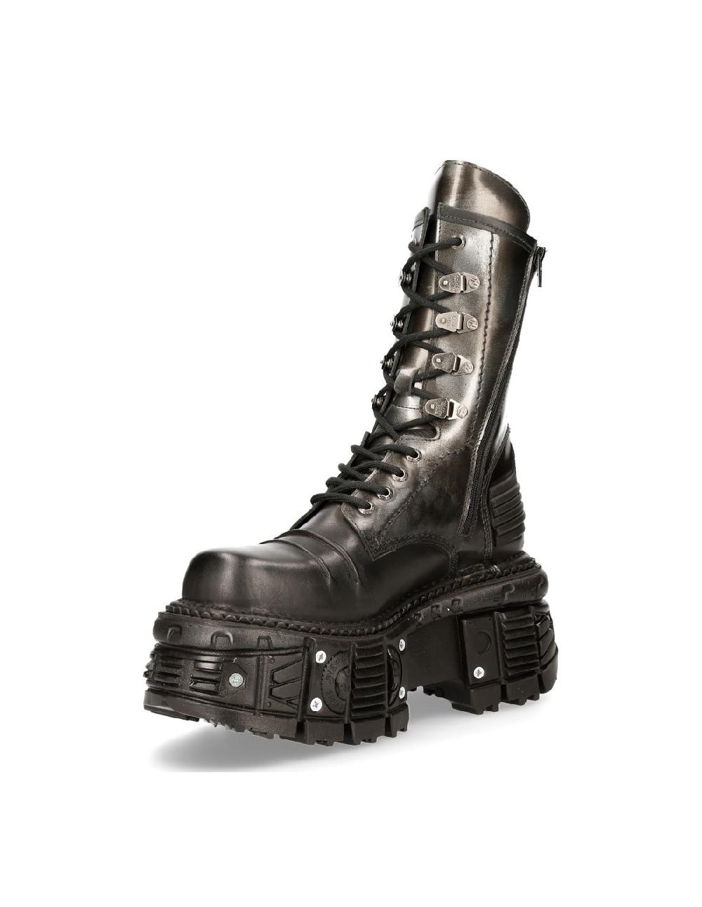 New Rock ANKLE BOOT IMPERFECT M-TANK005-C4