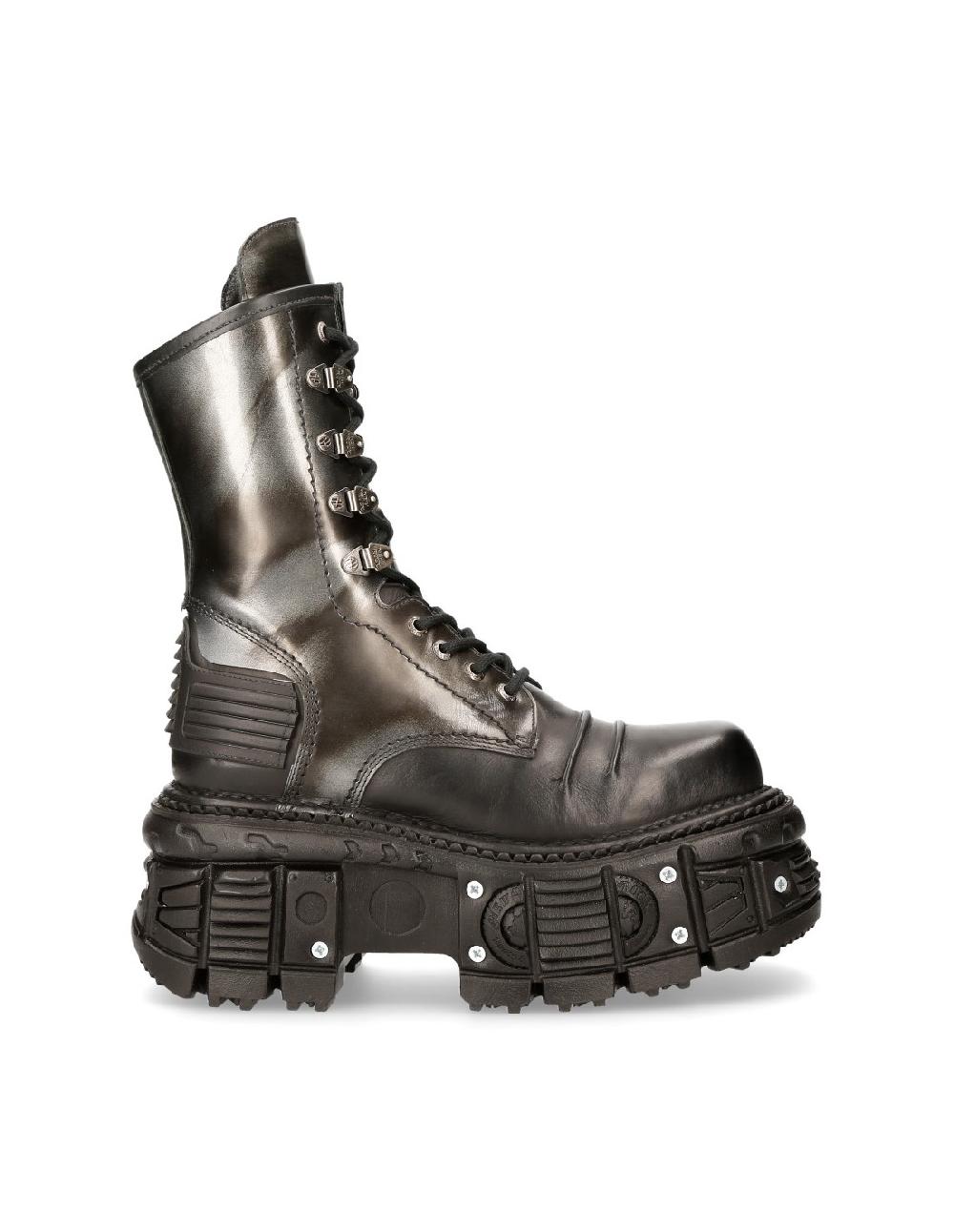 new rock ANKLE BOOT IMPERFECT M-TANK005-C4