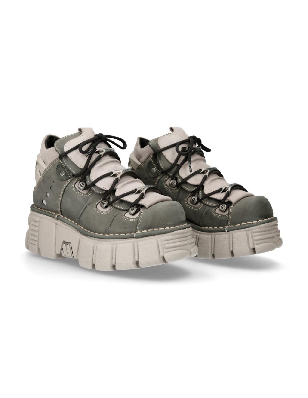 new rock ANKLE BOOT METALLIC M-106-C1