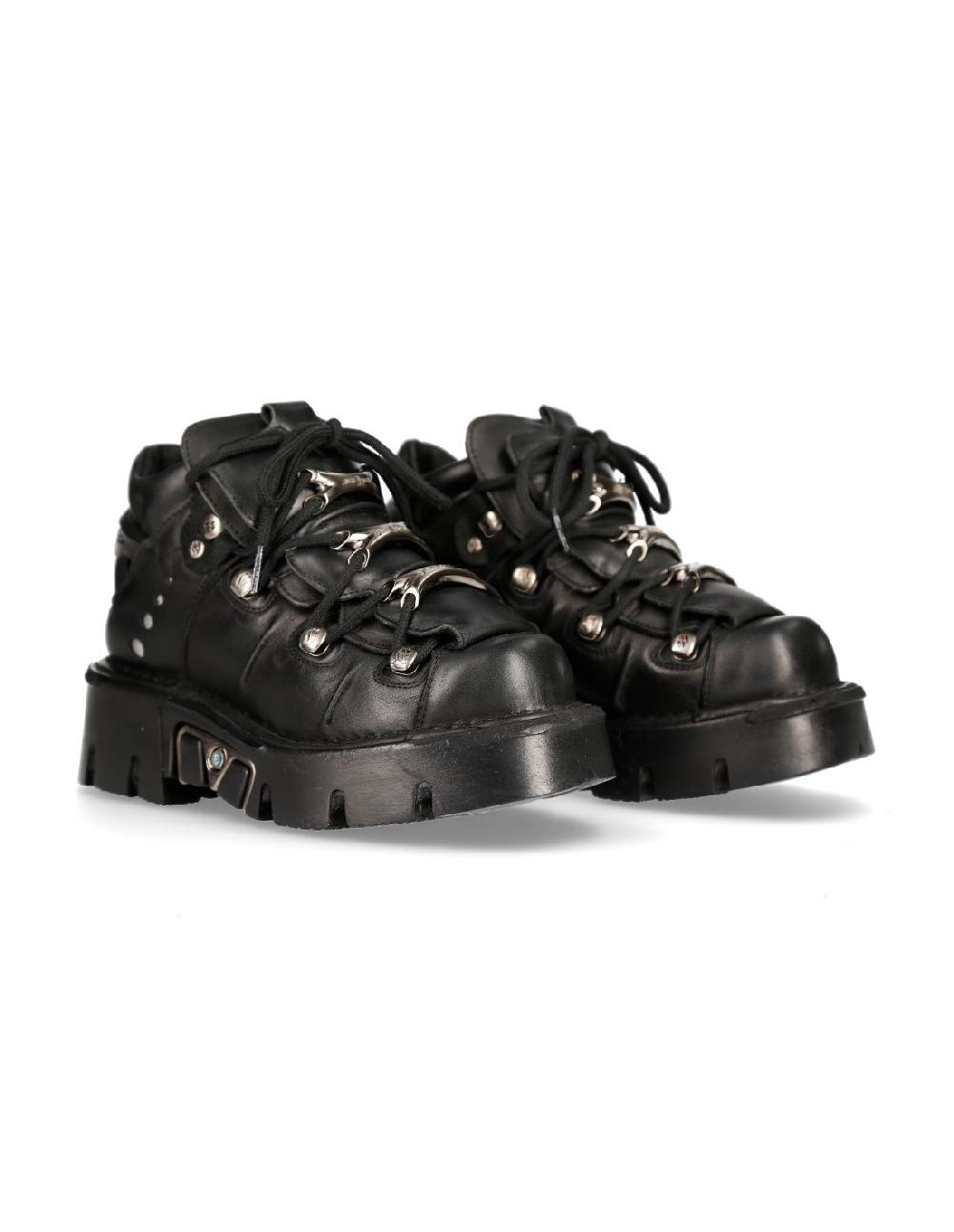 new rock ANKLE BOOT METALLIC M-106-C119