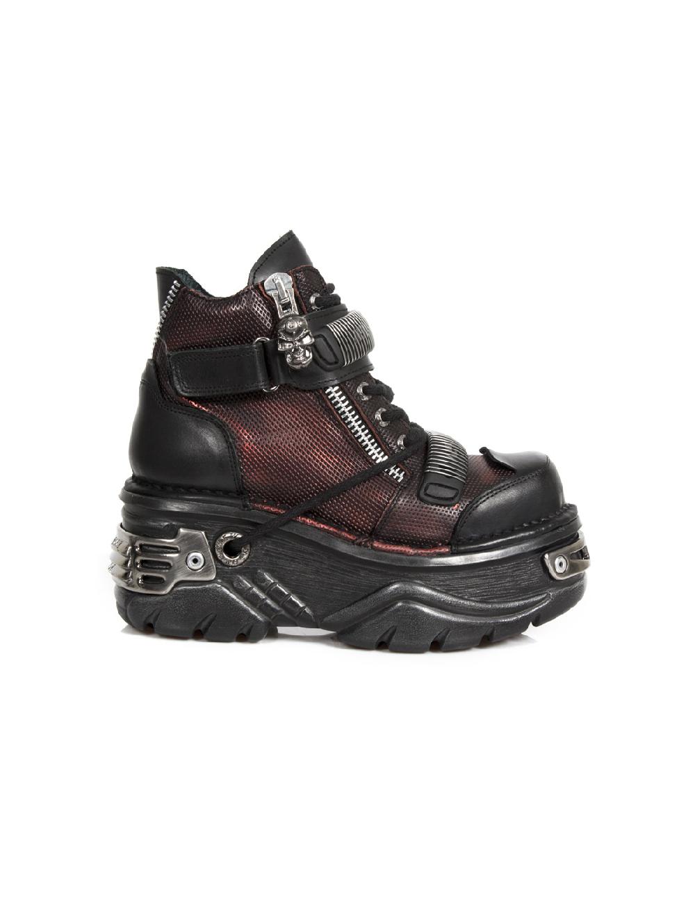 New Rock ANKLE BOOT METALLIC M-1065-C1