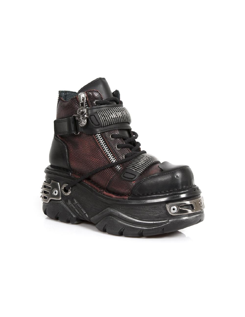 New Rock ANKLE BOOT METALLIC M-1065-C1