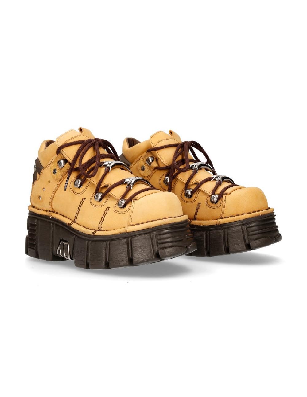 new rock ANKLE BOOT METALLIC M-106N-S29