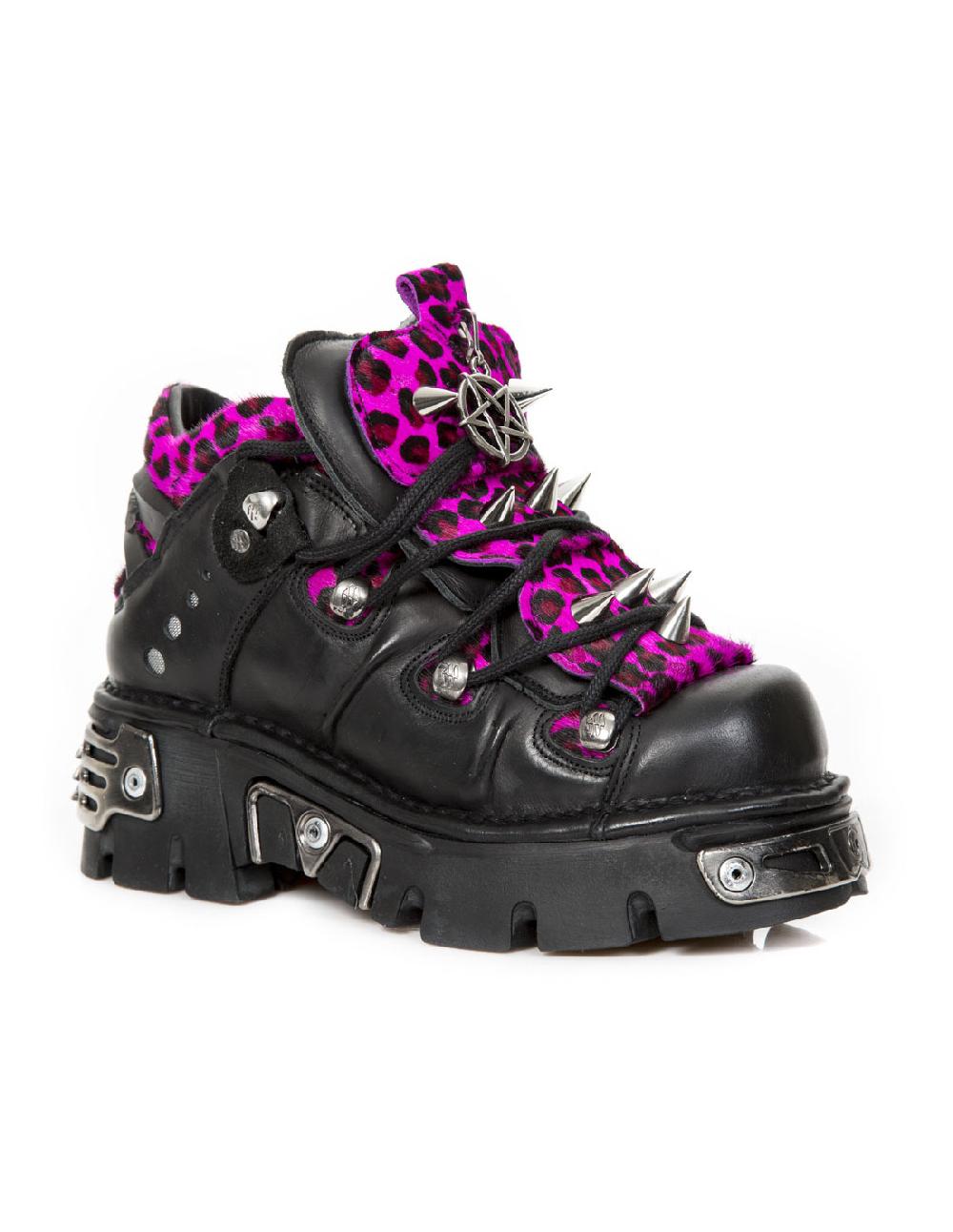 New Rock ANKLE BOOT METALLIC M-110-C3