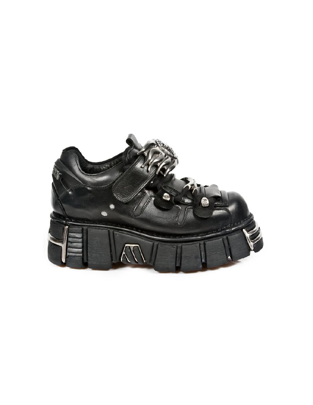 new rock ANKLE BOOT METALLIC M-126-C1
