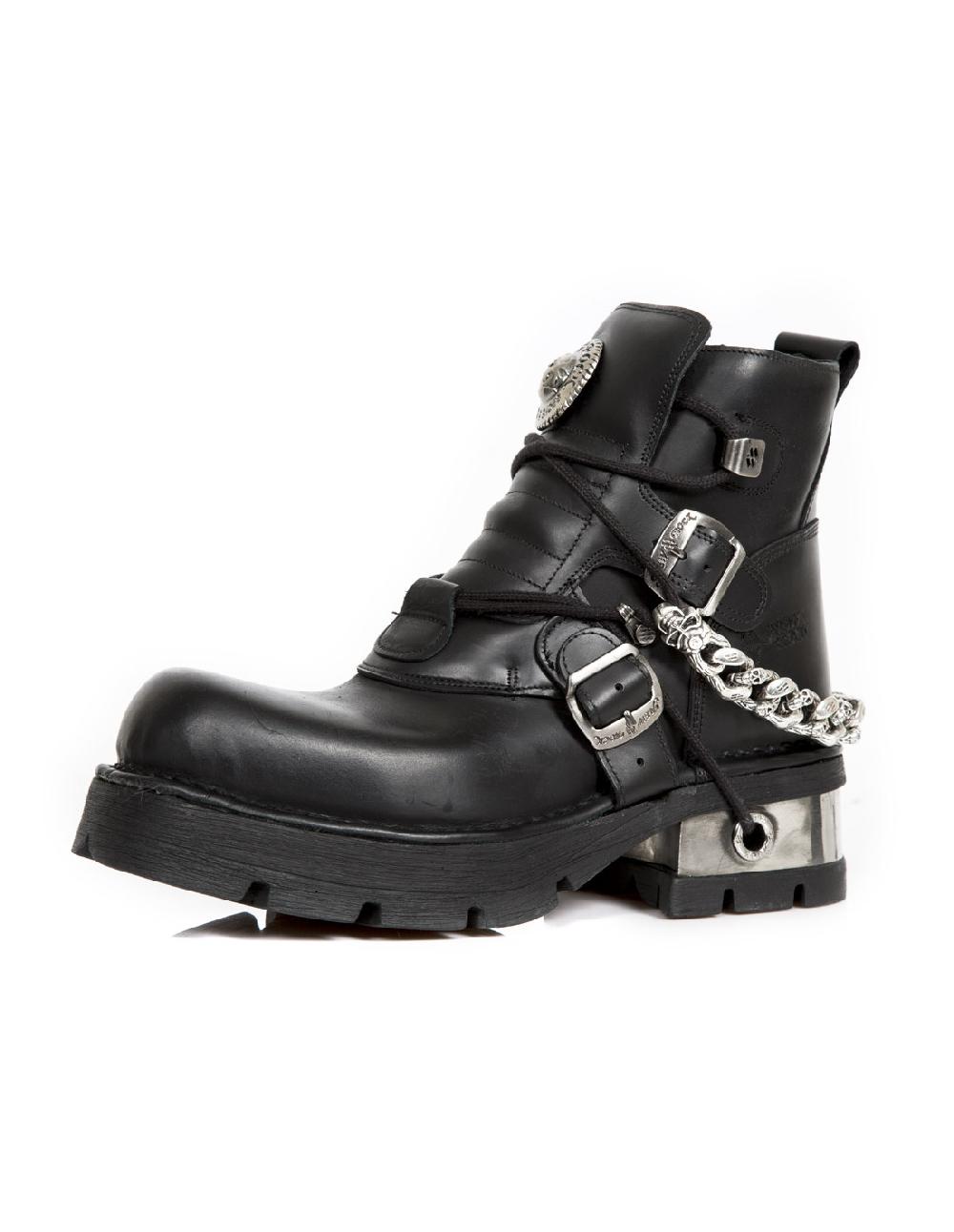 new rock ANKLE BOOT METALLIC M-1488-C1
