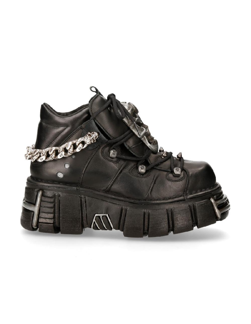 New Rock ANKLE BOOT METALLIC M-1491-S1