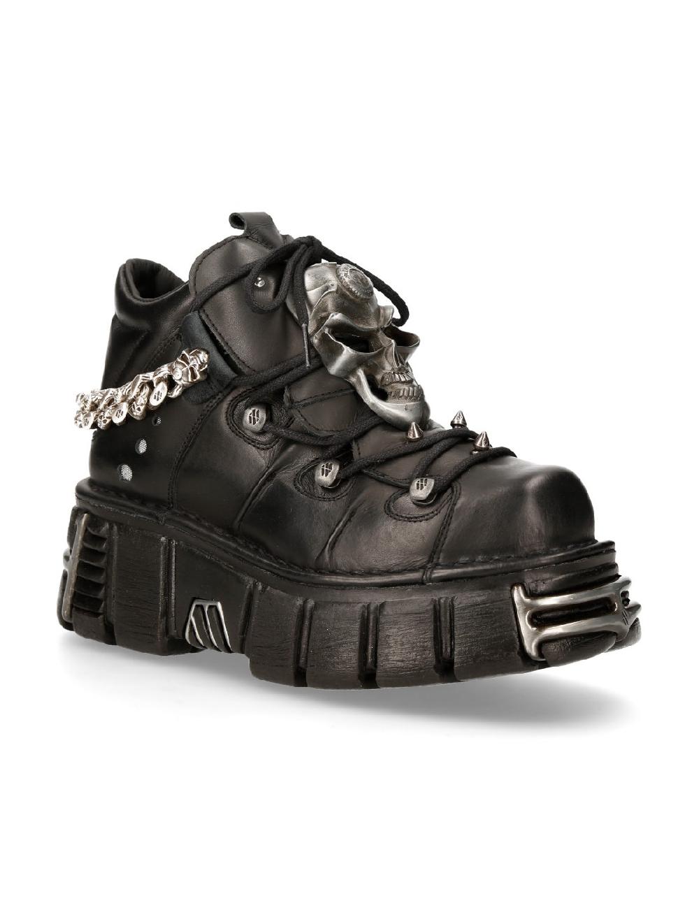 New Rock ANKLE BOOT METALLIC M-1491-S1