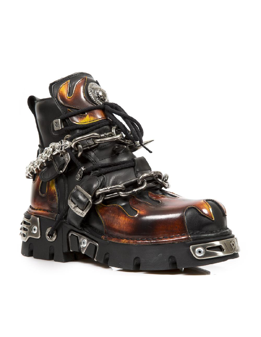 New Rock ANKLE BOOT METALLIC M-1495-C1